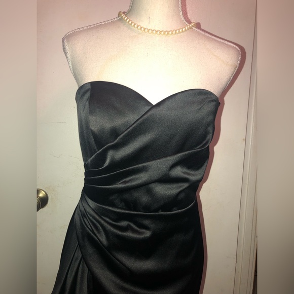 White House Black Market-Blk Sweetheart Neckline Strapless, Sheath Dress, SZ 08 - Picture 11 of 14